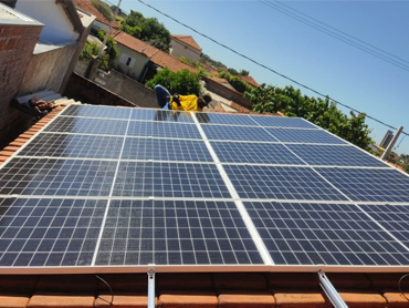 Brasil 5kw 440W poli PV Módulo On-Grid Sistema solar de casa