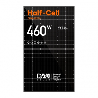 DAH Mono Half-Cell / DHM-60X10-430 ~ 460W Painéis solares 