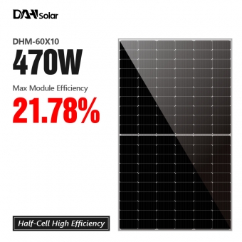 Painéis solares mono DHM-60X10 450~470W
 