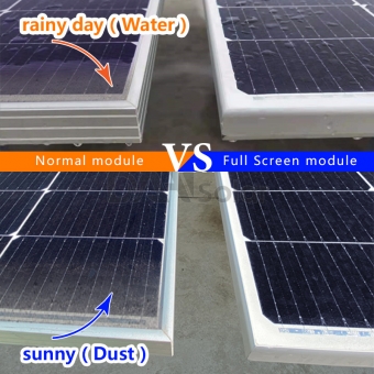 DHT-M60X10/FS 450 ~ 470W 1/3 corte painéis solares de alta eficiência de baixa corrente
 