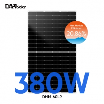  360W 365W 370W painel solar meia célula alta eficiência PV módulo