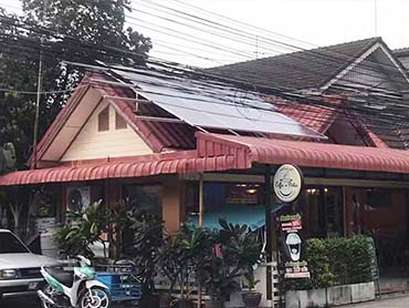 3,2 kW no projeto do sistema solar de grade na Tailândia