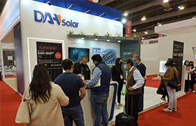 Módulos fotovoltaicos de tela cheia de produto patenteado global da DAH Solar chegaram em 2021 Solar Power México