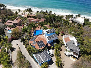 México 21.4kw 51 peças 400W Momo PV Módulo On-Grid Sistema solar de casa